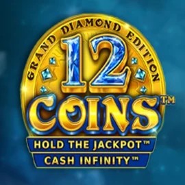 12 Coins Grand Diamond Edition by Wazdan, showcased at oscar-spin.eu.com – game logo