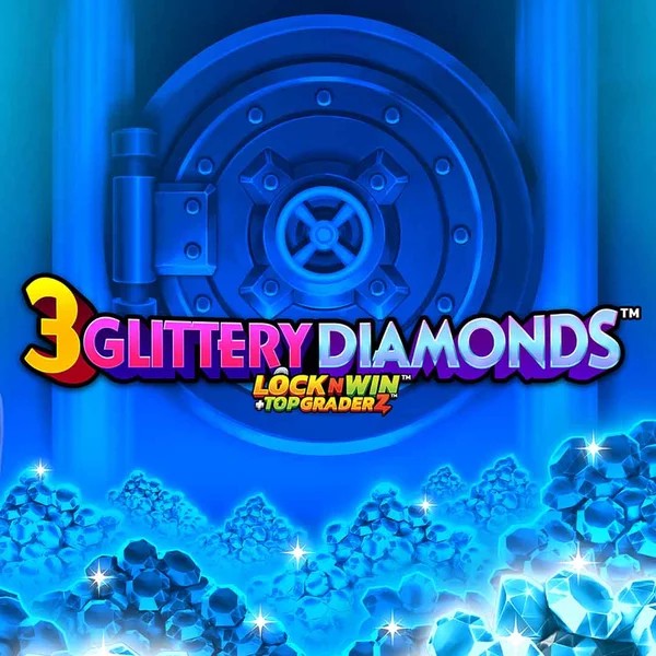 Play 3 Glittery Diamonds slot by PearFiction Studios on oscar-spin.eu.com