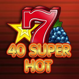 40 Super Hot slot icon by Amusnet Interactive, available at Oscar Spin Casino