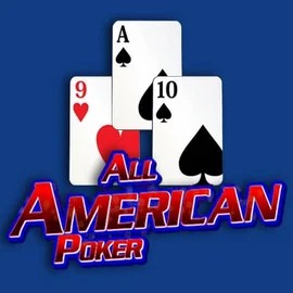All American Poker casino game by RTG (Reel Time Gaming) – featured logo at Oscar Spin Casino
