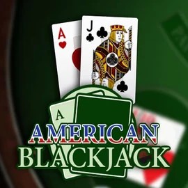 American Blackjack slot logo by Habanero at Oscar Spin Casino