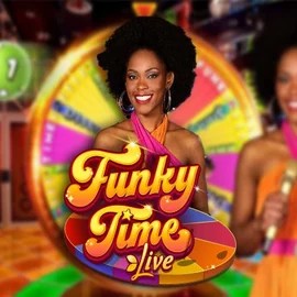 Funky Time casino game by Evolution – featured logo at Oscar Spin Casino
