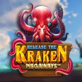 Release the Kraken Megaways online game logo by Pragmatic Play on oscar-spin.eu.com