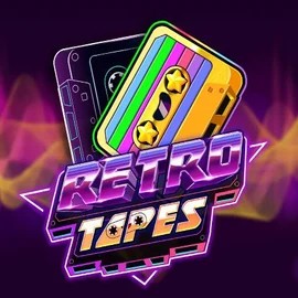 Retro Tapes game by Push Gaming – logo hosted on Oscar Spin Casino