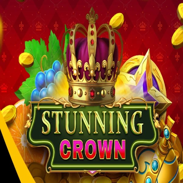 Official Slots logo: Stunning Crown by BF Games at Oscar Spin Casino