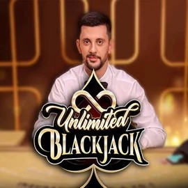 Unlimited Blackjack logo by Ezugi Oscar Spin Casino